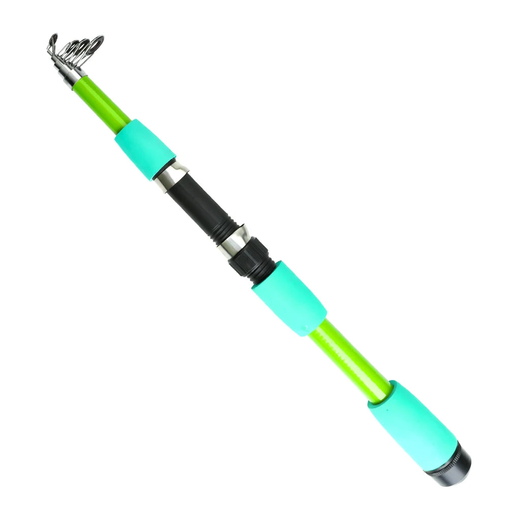 NGB 1.8/2.1m Telescopic Fishing Rod Reel Combo Full Kit Carbon Fiber Rod Pole Spinning Reel Fishing Bag Case Pesca Gear Set