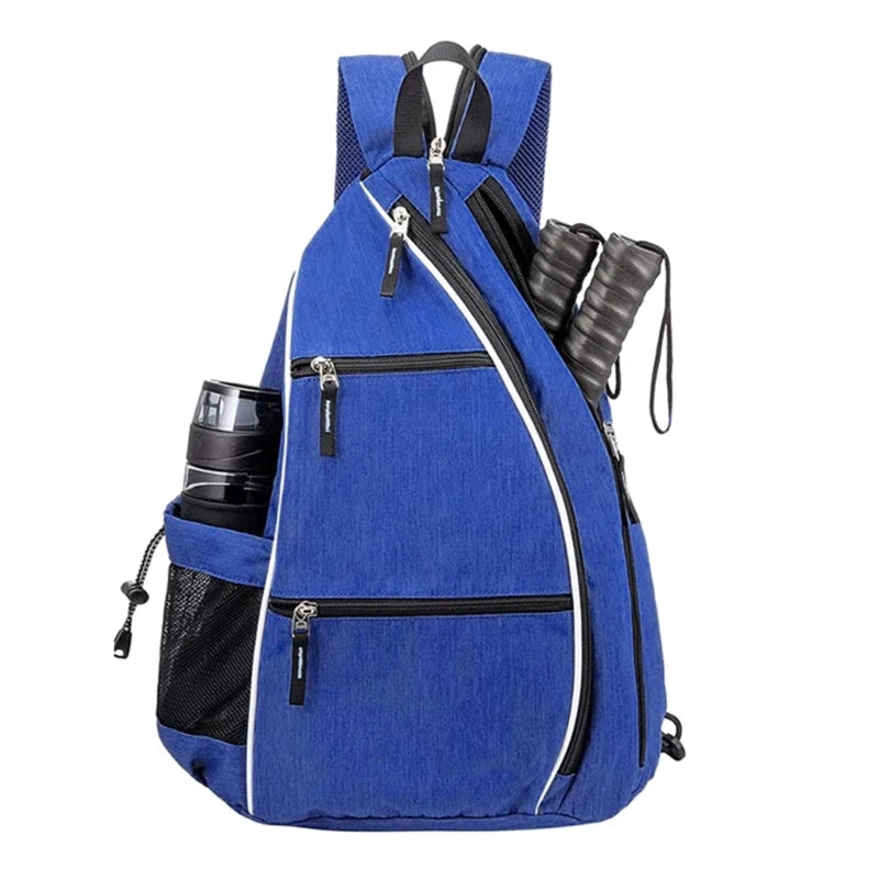 Pickleball Bag for Man and Women Pickleball Backpack Adjustable Crossbody Sling Bag Tennis Bag Pickleball Paddle Bag