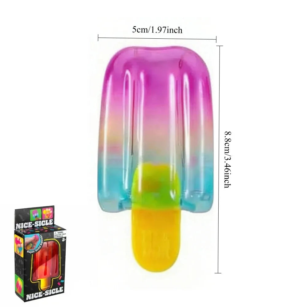 Trending Nee Doh Jellyfish & Cube Squish Toy, Soft Jelly Squeeze Stress Relief Fidget Toy, Sensory NeeDoh for Kids & Adults