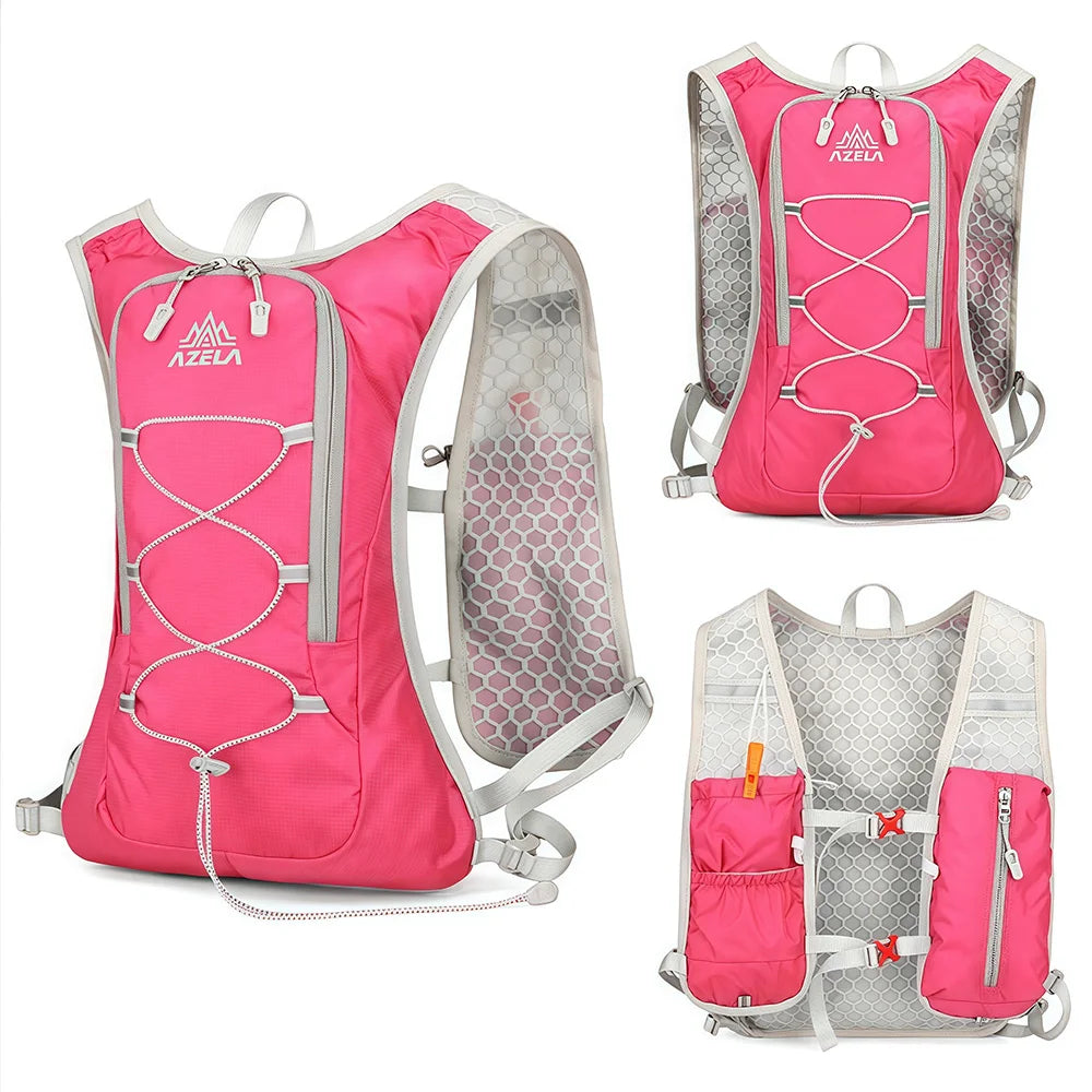 1PCS Running Vest for Women & Men, Lightweight Hydration Backpack Pack for Trail Running, Marathon, Hiking, Cycling, Jogging
