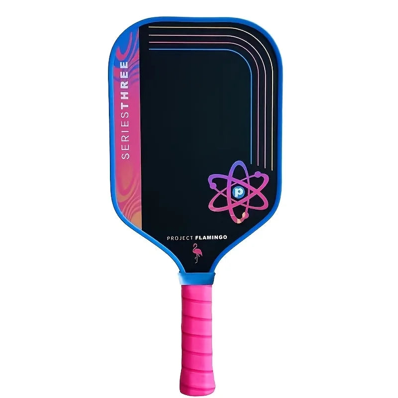 PROJECT PEACOCK Pickleball Paddle, T700 Carbon Fiber Textured Surface, Polymer Honeycomb Core 16MM, Balanced Power&Spin&Control
