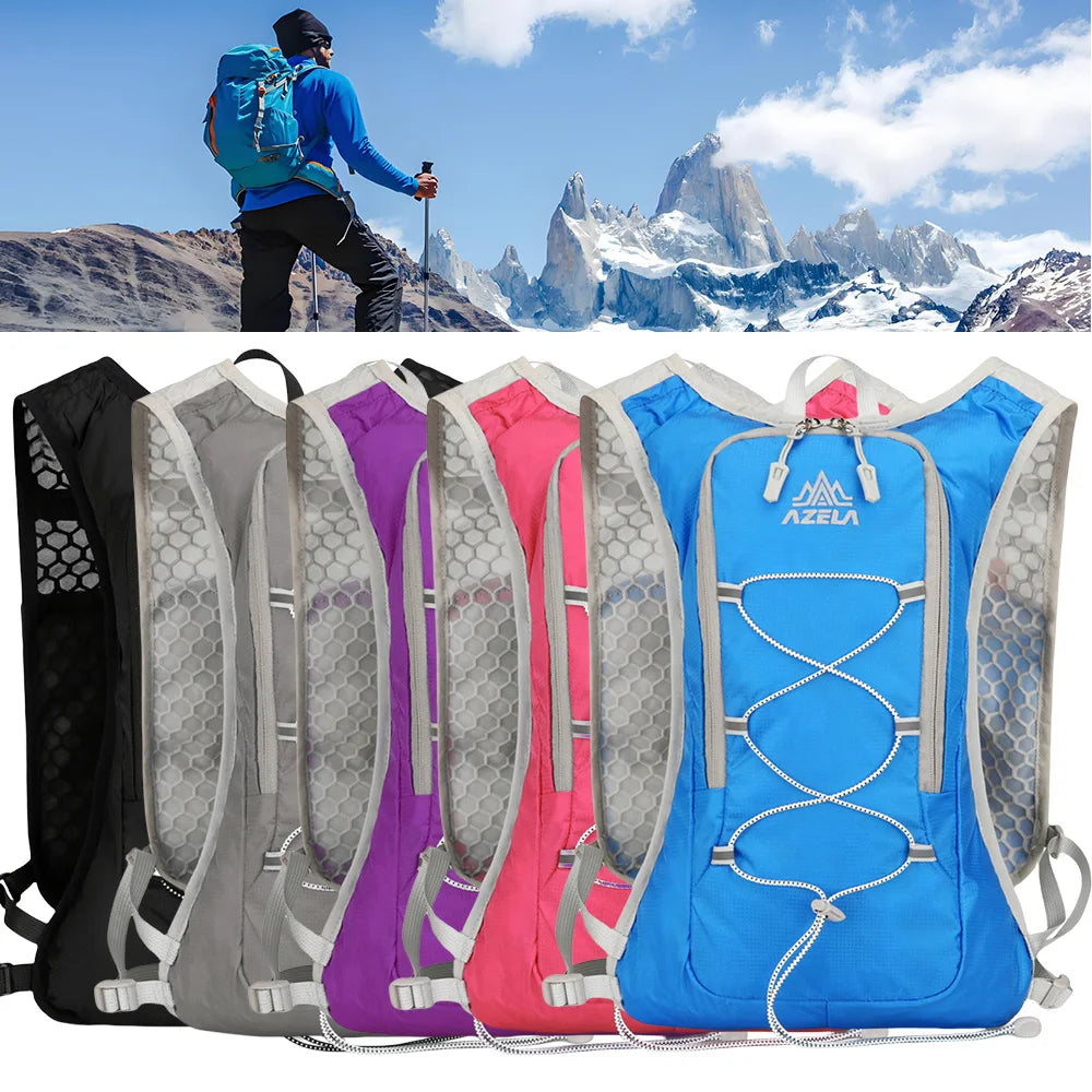 1PCS Running Vest for Women & Men, Lightweight Hydration Backpack Pack for Trail Running, Marathon, Hiking, Cycling, Jogging