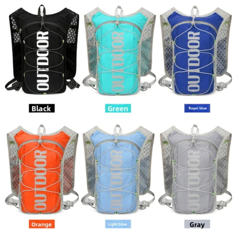 1PCS Running Hydration Vest Backpack,Lightweight Water Backpack,Hydration Backpack Running Vest for Hiking Biking for Women Men
