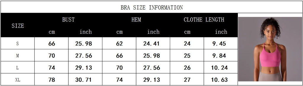 Sport Bra Soft Backless Sexy Women Fitness Bra Tights Yoga Vest High Strength Shockproof Gym Sports Top Push Up With Chest Pad