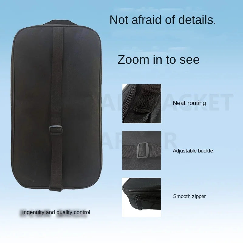 Pickleball Racket Bag Large Capacity Portable Handbag Storage Bag Women Men Outdoor Sports Professional Pickleball Bag