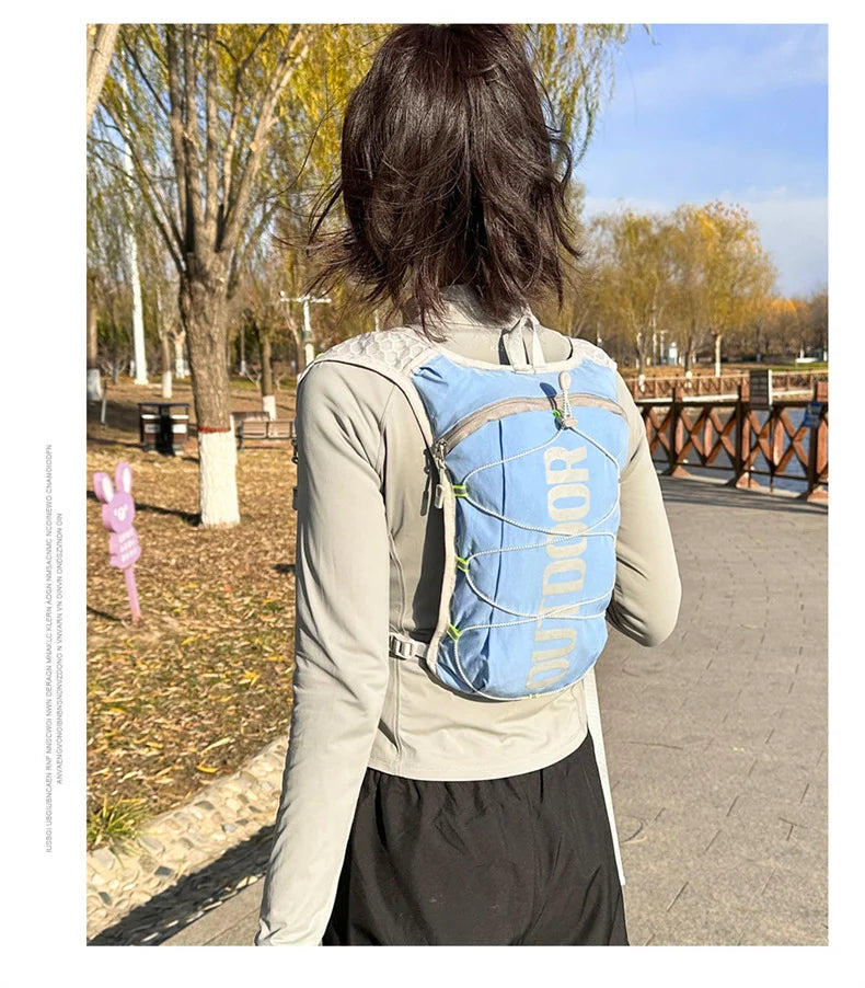 1PCS Running Hydration Vest Backpack,Lightweight Water Backpack,Hydration Backpack Running Vest for Hiking Biking for Women Men