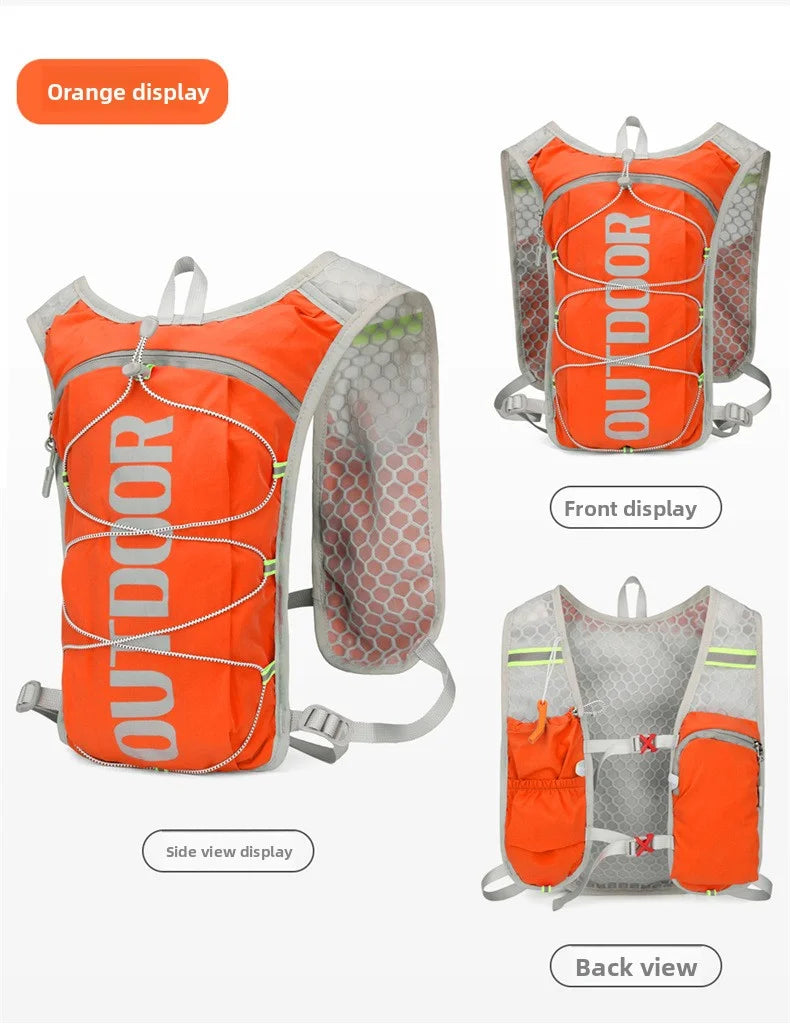 1PCS Running Hydration Vest Backpack,Lightweight Water Backpack,Hydration Backpack Running Vest for Hiking Biking for Women Men