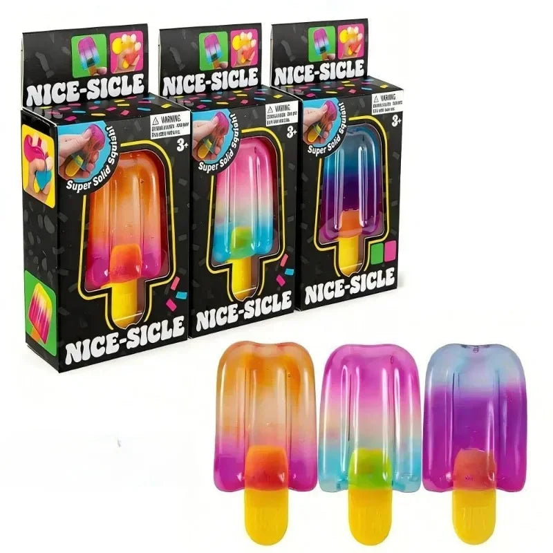 Trending Nee Doh Jellyfish & Cube Squish Toy, Soft Jelly Squeeze Stress Relief Fidget Toy, Sensory NeeDoh for Kids & Adults