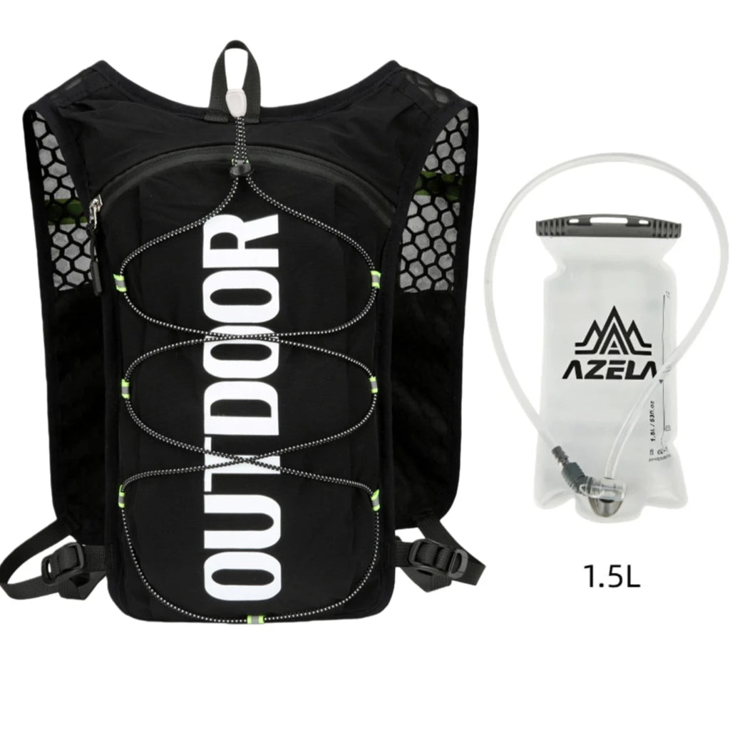 1PCS Running Hydration Vest Backpack,Lightweight Water Backpack,Hydration Backpack Running Vest for Hiking Biking for Women Men