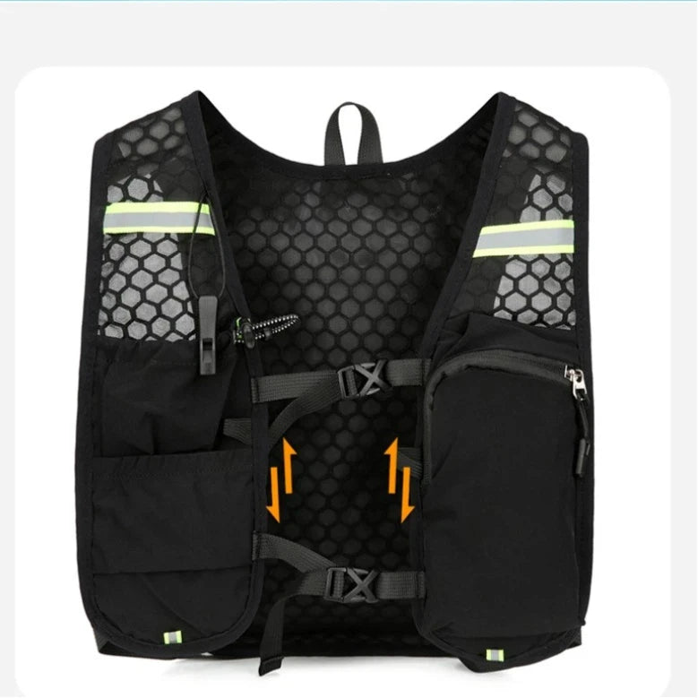 1PCS Running Hydration Vest Backpack,Lightweight Water Backpack,Hydration Backpack Running Vest for Hiking Biking for Women Men