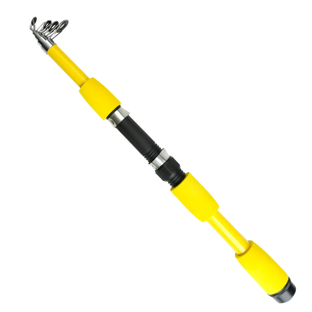 NGB 1.8/2.1m Telescopic Fishing Rod Reel Combo Full Kit Carbon Fiber Rod Pole Spinning Reel Fishing Bag Case Pesca Gear Set