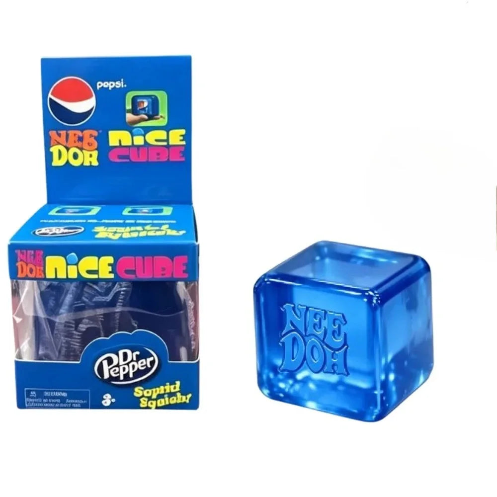 Trending Nee Doh Jellyfish & Cube Squish Toy, Soft Jelly Squeeze Stress Relief Fidget Toy, Sensory NeeDoh for Kids & Adults