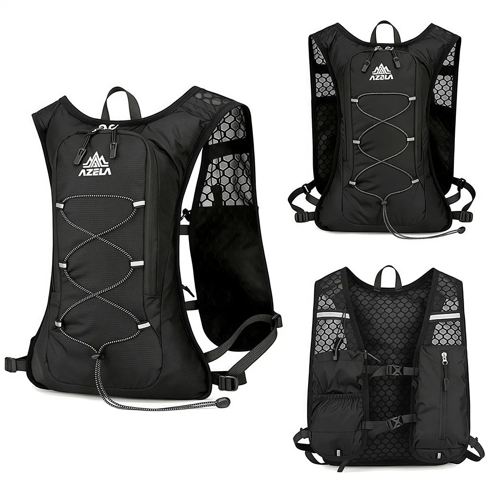 1PCS Running Vest for Women & Men, Lightweight Hydration Backpack Pack for Trail Running, Marathon, Hiking, Cycling, Jogging