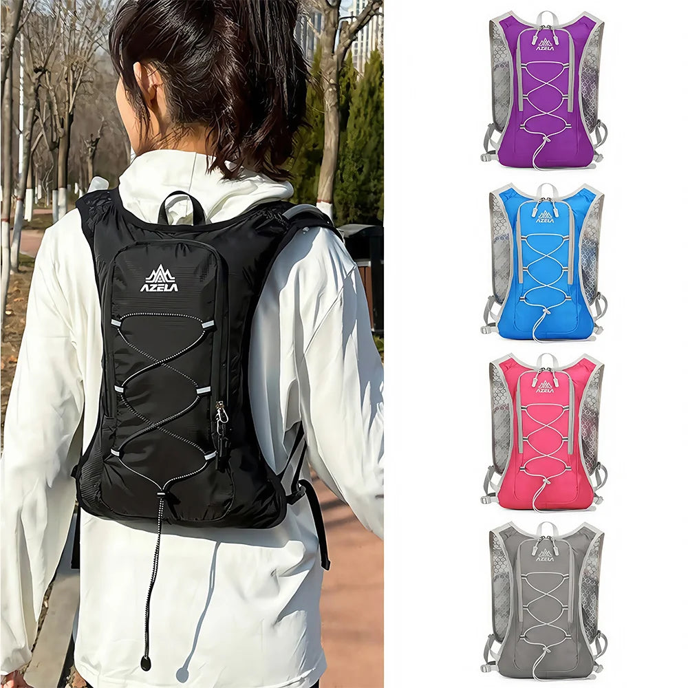 1PCS Running Vest for Women & Men, Lightweight Hydration Backpack Pack for Trail Running, Marathon, Hiking, Cycling, Jogging