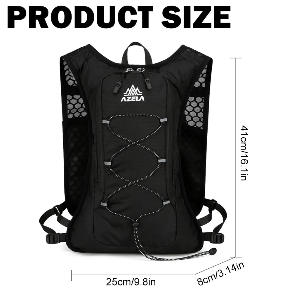 1PCS Running Vest for Women & Men, Lightweight Hydration Backpack Pack for Trail Running, Marathon, Hiking, Cycling, Jogging
