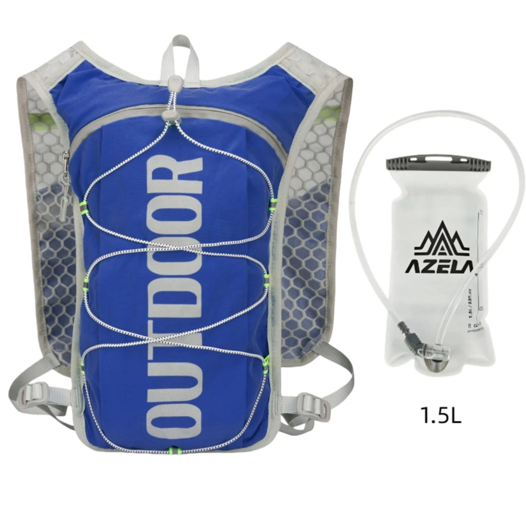 1PCS Running Hydration Vest Backpack,Lightweight Water Backpack,Hydration Backpack Running Vest for Hiking Biking for Women Men