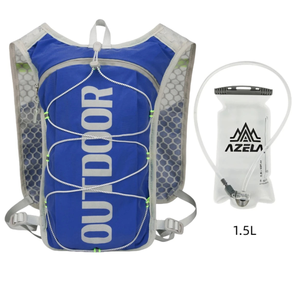 1PCS Running Hydration Vest Backpack,Lightweight Water Backpack,Hydration Backpack Running Vest for Hiking Biking for Women Men
