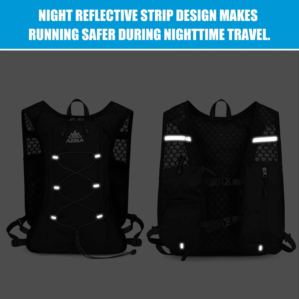 1PCS Running Vest for Women & Men, Lightweight Hydration Backpack Pack for Trail Running, Marathon, Hiking, Cycling, Jogging
