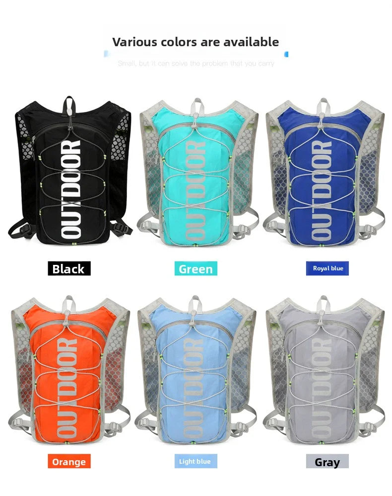 1PCS Running Hydration Vest Backpack,Lightweight Water Backpack,Hydration Backpack Running Vest for Hiking Biking for Women Men