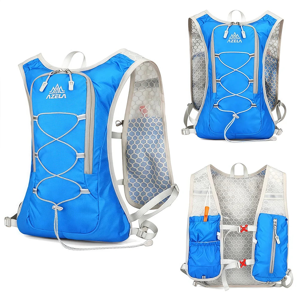 1PCS Running Vest for Women & Men, Lightweight Hydration Backpack Pack for Trail Running, Marathon, Hiking, Cycling, Jogging