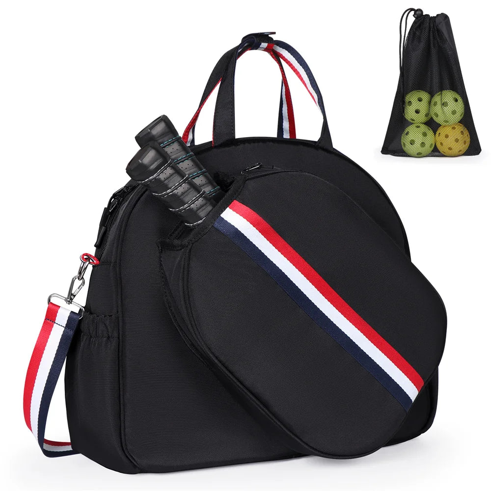 Multi-Sport Equipment Backpack Adjustable Paddle Bag for Pickleball Tennis & Racquetball Large Capacity Storage for Men & Women