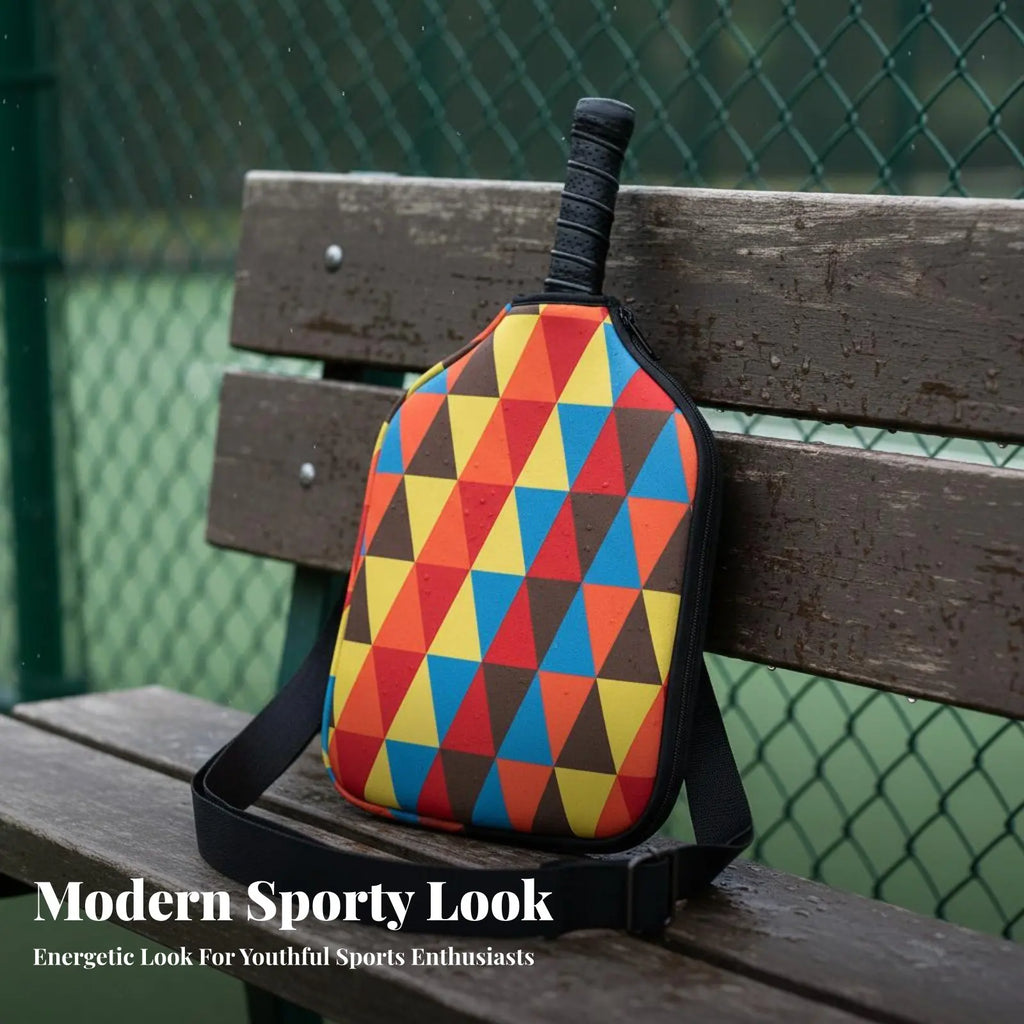 Pickleball Paddle Bag Neoprene Material Pickleball Bag Versatile Carry Choices Adjustable Strap for Athletes