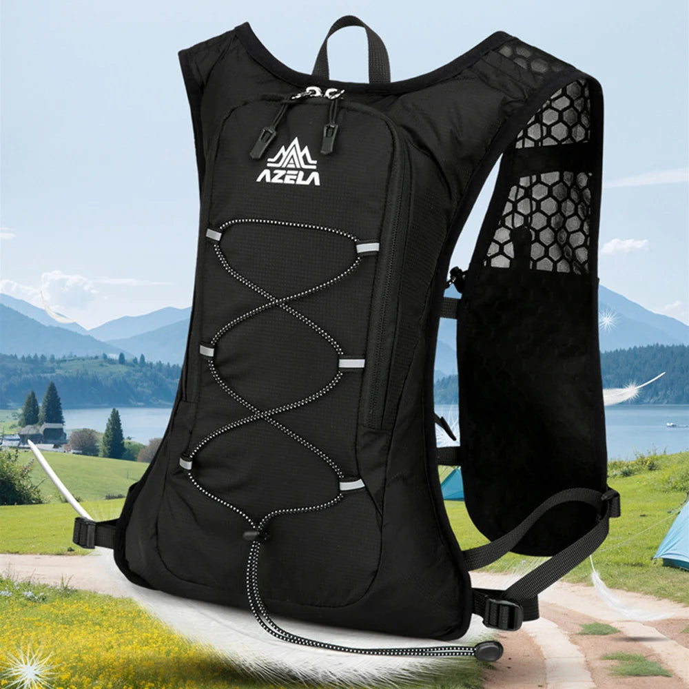 1PCS Running Vest for Women & Men, Lightweight Hydration Backpack Pack for Trail Running, Marathon, Hiking, Cycling, Jogging