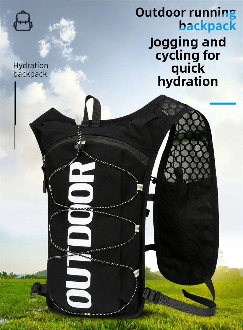 1PCS Running Hydration Vest Backpack,Lightweight Water Backpack,Hydration Backpack Running Vest for Hiking Biking for Women Men