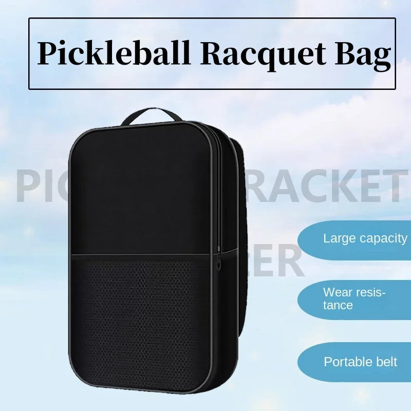 Pickleball Racket Bag Large Capacity Portable Handbag Storage Bag Women Men Outdoor Sports Professional Pickleball Bag