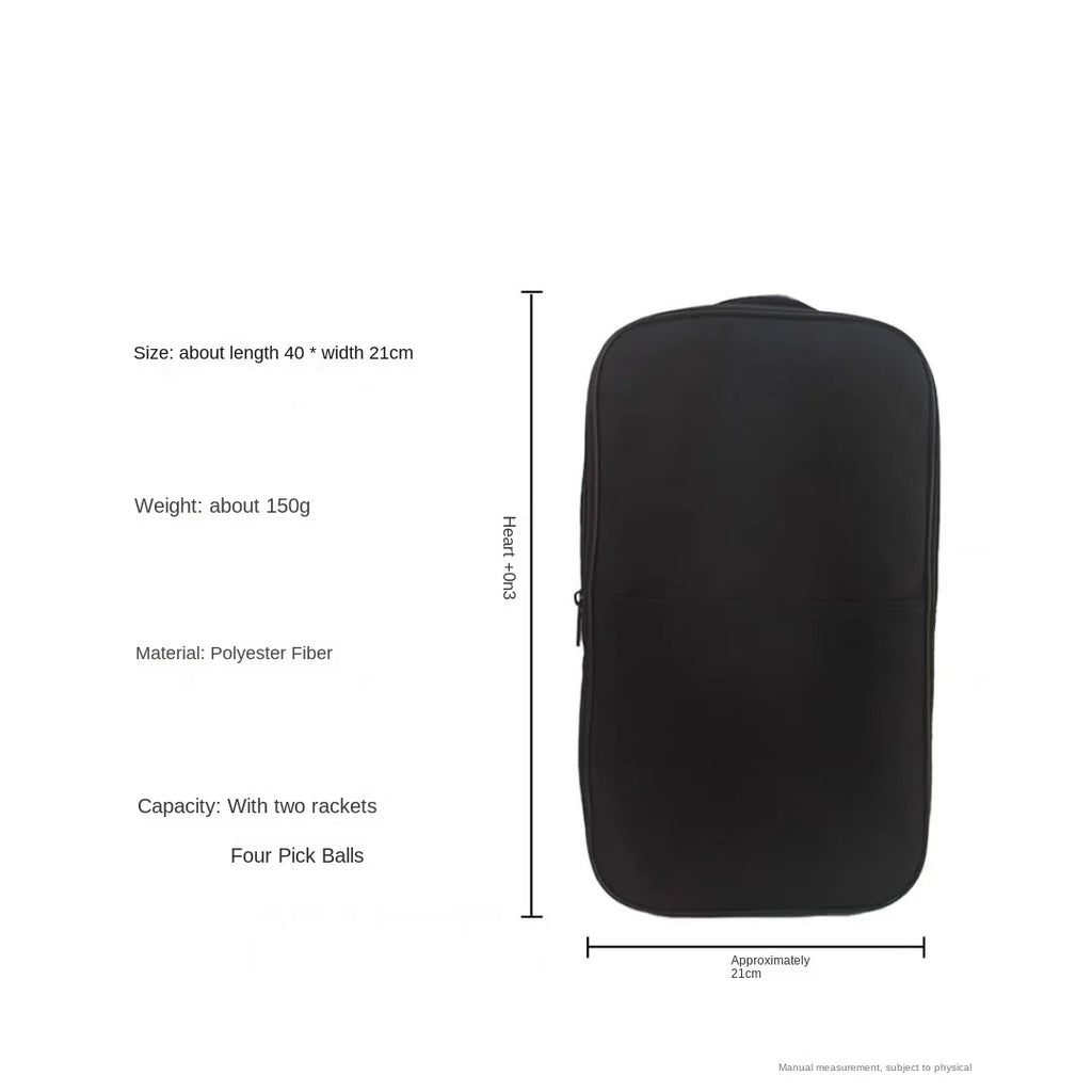Pickleball Racket Bag Large Capacity Portable Handbag Storage Bag Women Men Outdoor Sports Professional Pickleball Bag