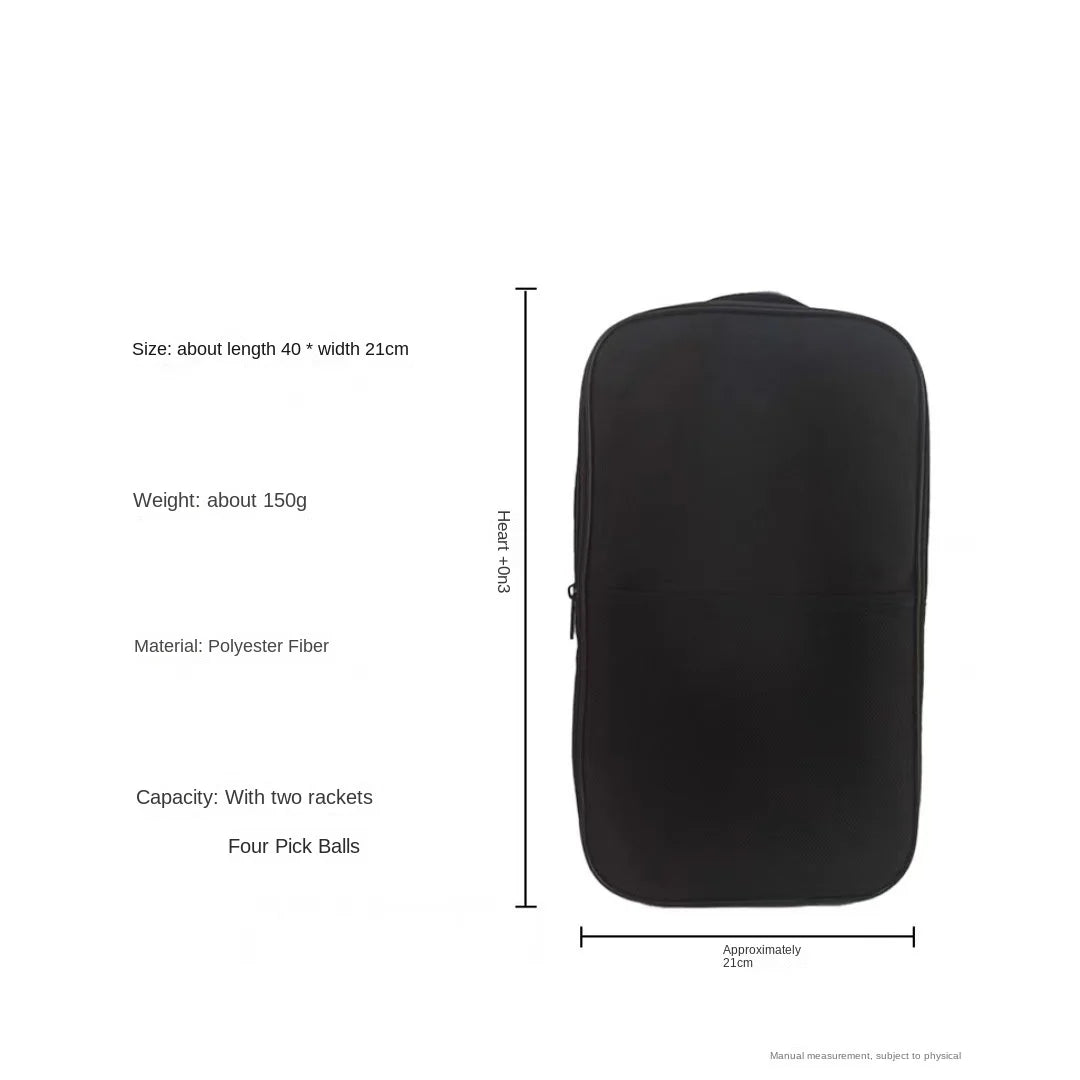 Pickleball Racket Bag Large Capacity Portable Handbag Storage Bag Women Men Outdoor Sports Professional Pickleball Bag