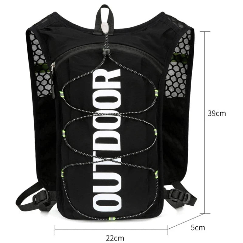 1PCS Running Hydration Vest Backpack,Lightweight Water Backpack,Hydration Backpack Running Vest for Hiking Biking for Women Men